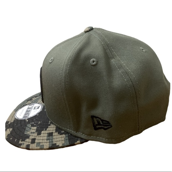 NBA Hawks New Era 9 Fifty SnapBack Hat - Picture 4 of 6